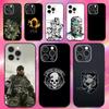 Metal Gear Solid Phone Case For iPhone 16,15,14,13,12,11,Pro,Max,Plus,X,XS,XR,SE,8,7,Mini,Soft Silicone Black Case