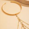 Trendy Arm Jewelry Fashion Sexy Multi-layered Rhinestone Chain Tassel Upper Arm Bracelet Armlet Armband Women Accessories