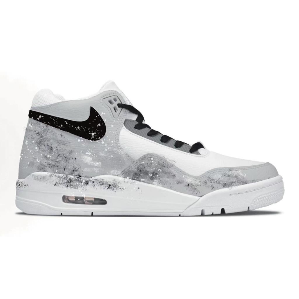 Nike Flight Legacy Divine Steed Brings Auspiciousness Abrasion Resistant Abrasion Resistant Mid Top BQ4212-101(Team1744-)