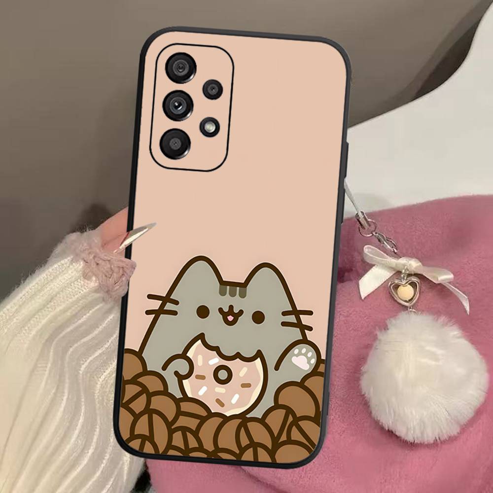 P-PusheenS CARTOON Phone Case For Samsung A 52 53 21 32 13 12 71 31 51 40 72 73 70 22 42 50 30 20 21 Shell