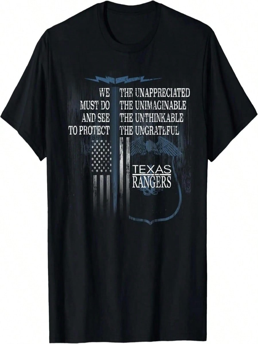 Texas Law Enforcement Ranger Law Enforcement Texas Shirt T-Shirt S