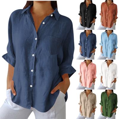 T Shirts For Women Pleated V-Neck Dressy Casual Blouses Printing Short Sleeve Summer Tops Loose Fit