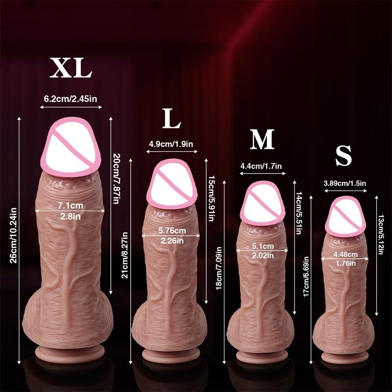 Super Thick Realistic Skin Dildos for Anal Huge Sex Toys Silicone Woman Vagina Adult Masturbator Cock Gay Big Dick Butt plug 18+