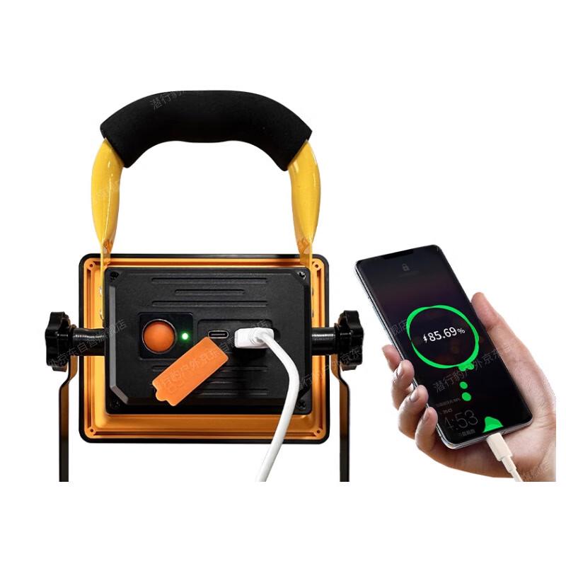 Portable Rechargeable LED Work & Camping Floodlight