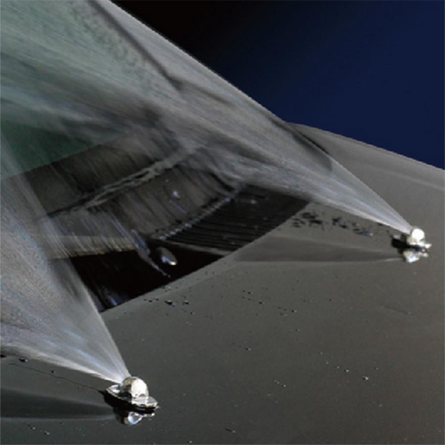 2pcs Windshied Wiper Washer Nozzle Spray Car Window Water Washer Nozzle