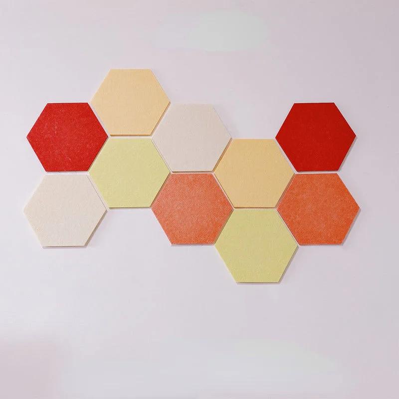 Creative Wallpaper Cloth 10pcs Set Wall Sticker Decorative Felt Cork Board Living Room Sofa Background Bedroom School Works Show