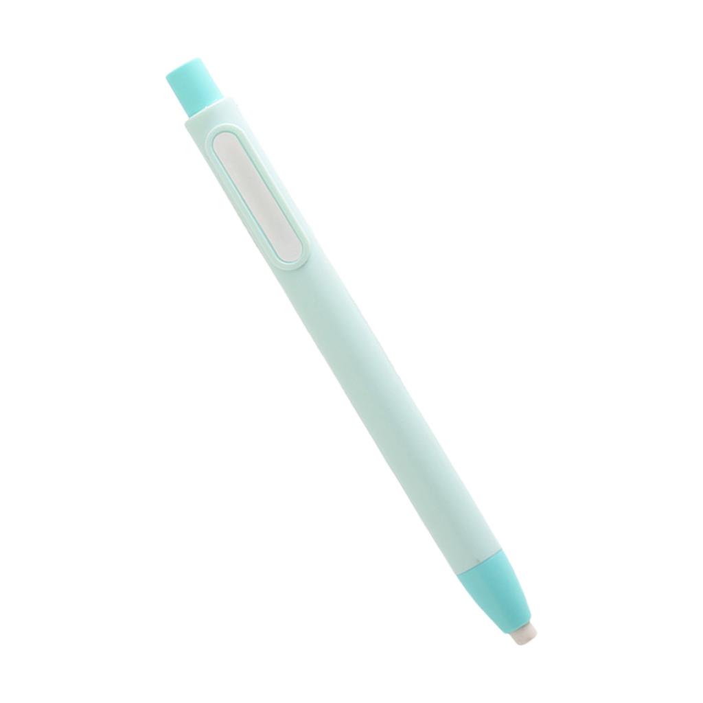 Pen Shape Retractable Eraser Easy Erasing Rubber Pencil Eraser OR Eraser Refills for Kid Student Adult Writing Drawing