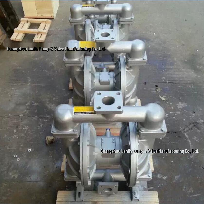 QBY-80 Stainless Steel Explosion-Proof Pneumatic Diaphragm Pump for Acid and Alkali Resistance