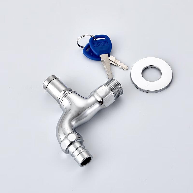 Anti-Theft Outdoor Faucet with Lock