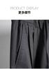 [Including Linen] Spring and Summer Old Money Style Curved Knife Pants, Elastic Pants, Wide Leg Men's Loose Casual Commuting Pants