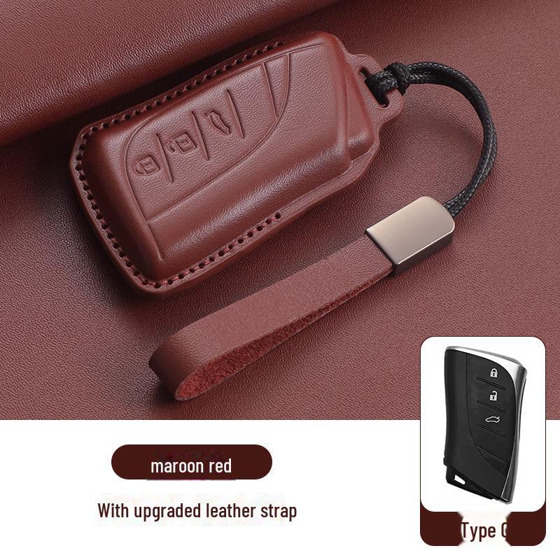 Passende Lexus Schlüsselhülle für ES200, ES300h, RX300, RX350h, NX260, 570, Braun 270