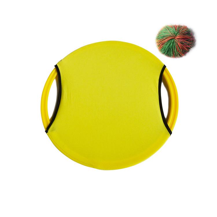 Elastic Disc Paddle Throwing Training Toy Children Adults Outdoor Interactive Collaborative Parent-Child Party Fun Play Game