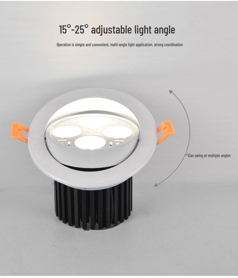 Jade Recessed LED Spotlight - Ultra Bright Ceiling Light for Jewelry Displays