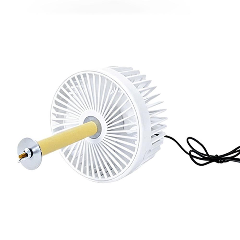 

USB Powered Pet Cage Circulation Fan Summer Small Animal Fan Fits Parrots, Rabbits & Small Pets 13cm/5.12in белый
