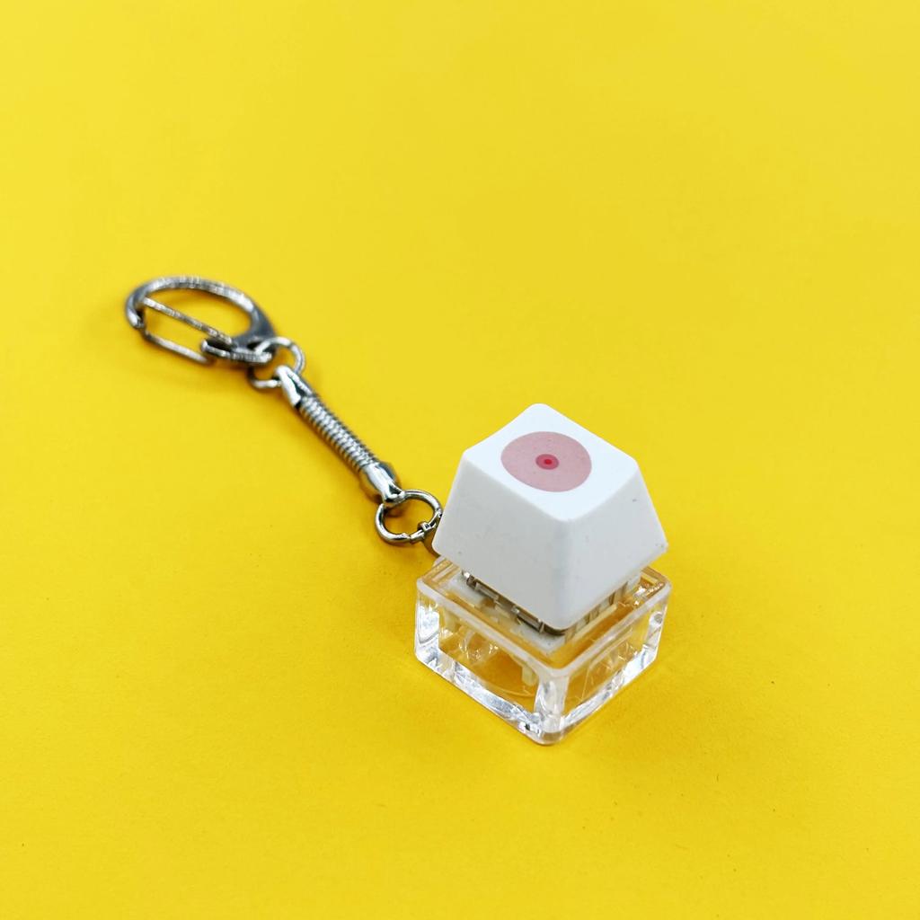 Keyboard Key Toy Party Stress Relief DIY Fidget Button Keycap Fidget Keychain Keyboard Keychain Toys Finger Keyboard