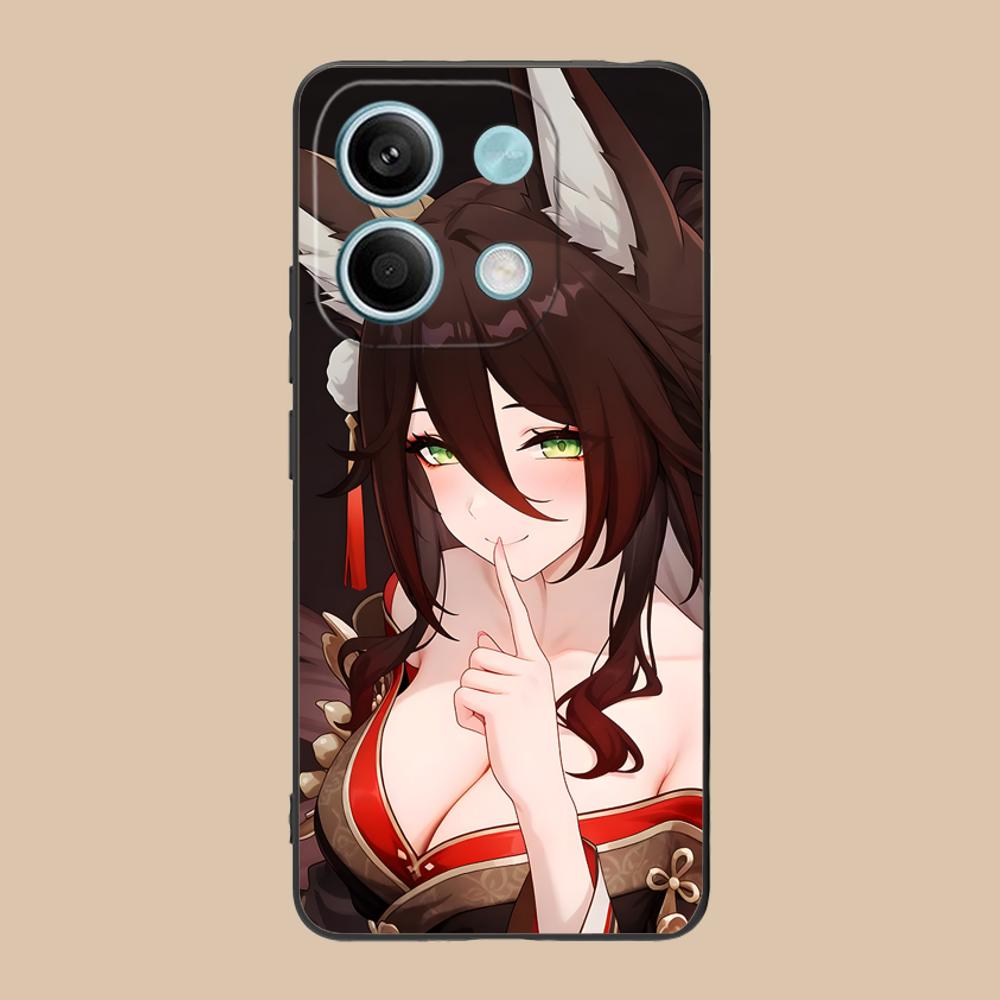 HSR Fugue Matte TPU Mobile Phone Case for POCO M7 M6 M5 M4 M3 X7 X6 X5 X4 X3 Pro GT 5G Colorful Printing Cover