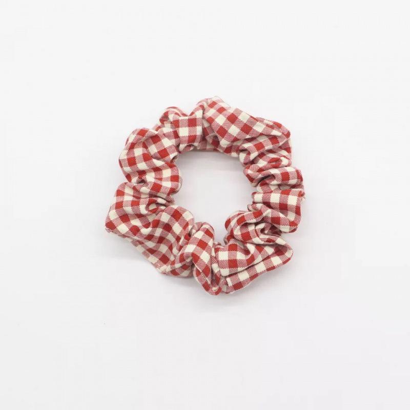 

Korean Style Plaid Hair Ties: High-Quality, Versatile, Mixed-Color Ponytail Bands