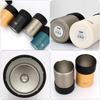 TYESO Can Keeps PET Bottles and Tumblers Cold and Fits 500ml Vacuum Insulated Holder, Warm, 2-Way Type, Cans, Non-Slip, (Silver, 500ml)