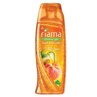 Fiama Shower Gel Peach & Avocado, Body Wash with Skin Conditioners for Soft Moisturised Skin, 250 Ml