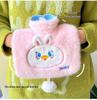 Adorable Cartoon Plush Hot Water Bottle: Removable, Washable, Double Hand Warmer