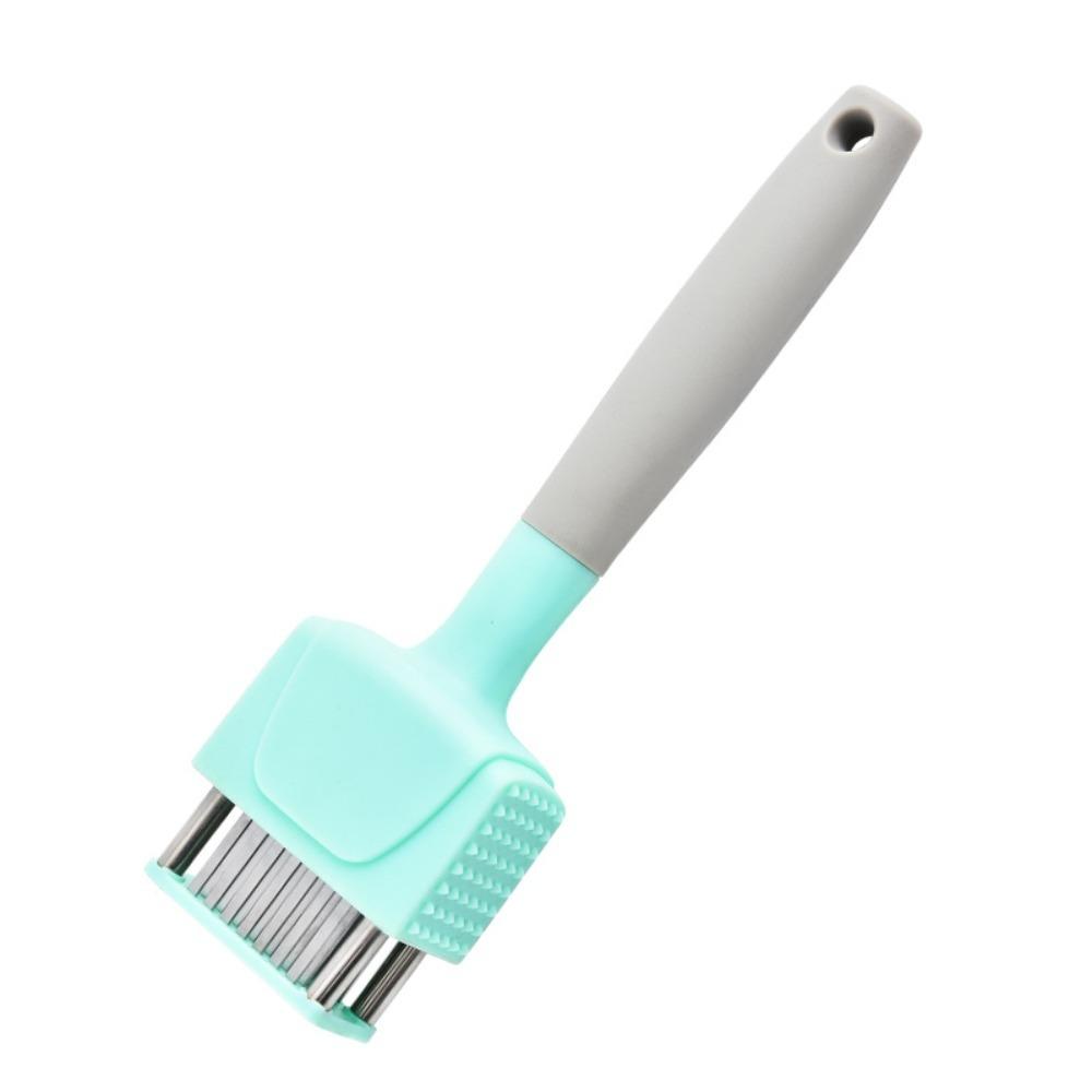 Stainless Steel Needle Meat Tenderizer 2 in 1 Steak Tenderizer Loose Meat Needle Restaurant