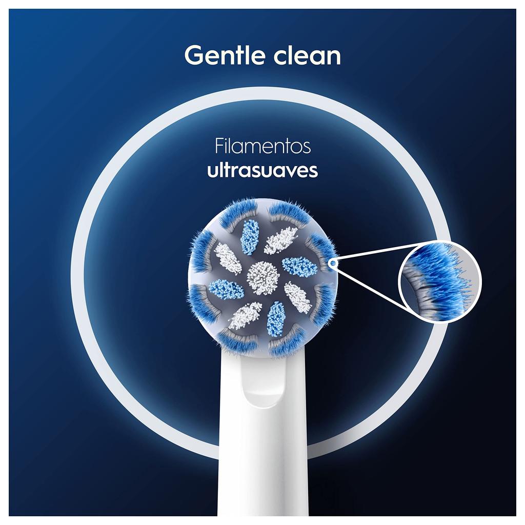 Braun Oral-B Sensitive Clean Soft Ultra-Fine Bristles Replacement Brush Set, 12 Brushes, EB60X-12