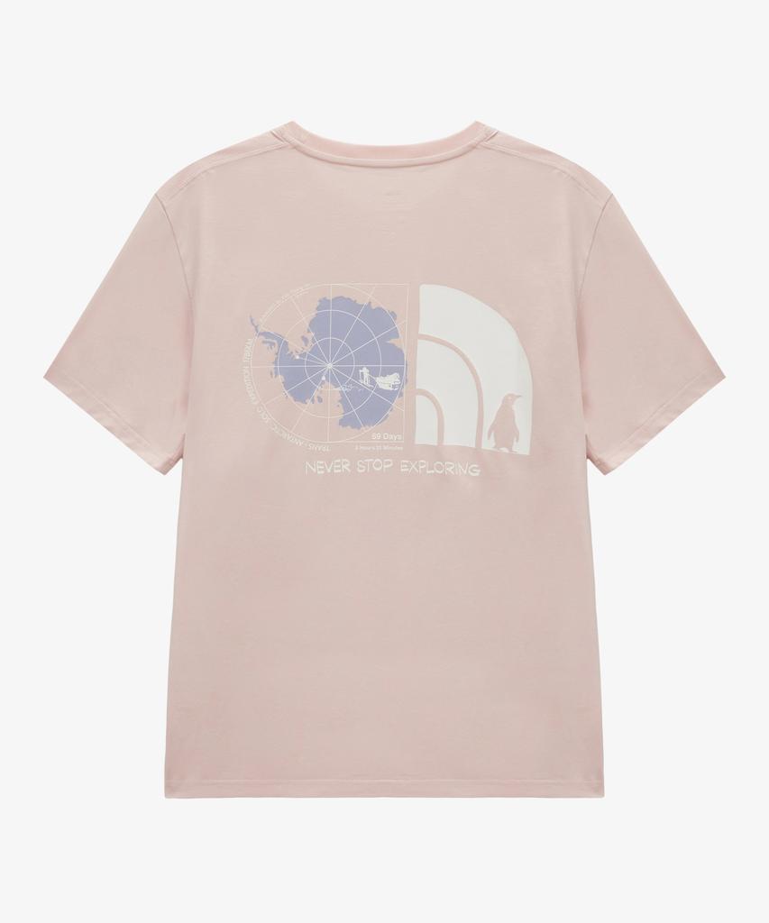 Noseupeiseu Nt7Us62D Men'S 69 Days Expedition Short Sleeve T-Shirt 1 Soft Pink