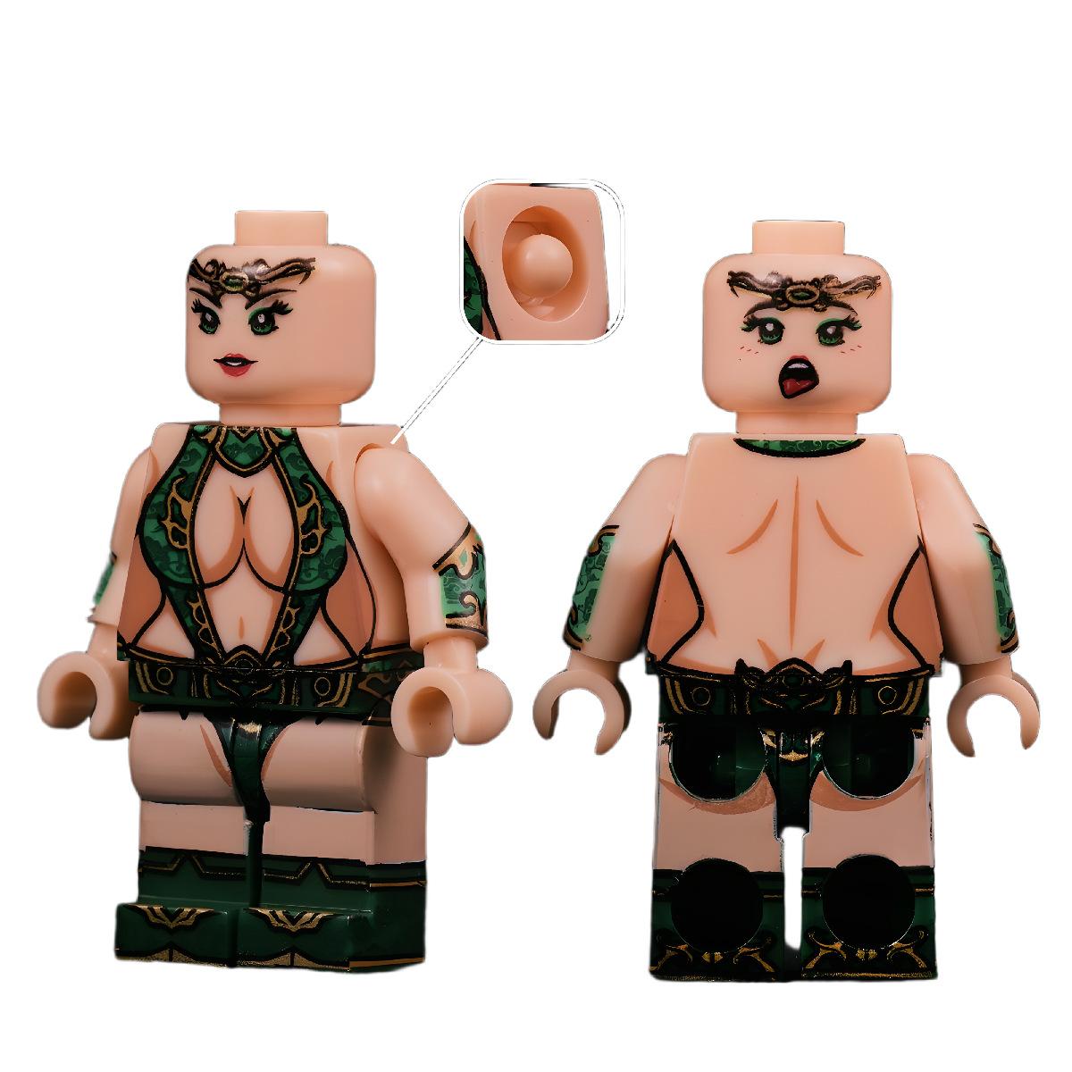 

Маленькое Солнце Профессия Минифигурки Строительный Блок Кукла Полицейский Солдат Учитель Доктор Пара Свадьба Раздача