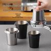 Tazza dosatrice universale in acciaio inossidabile 304 per caffè - 51/53/58mm per annusare l'aroma del caffè appena macinato