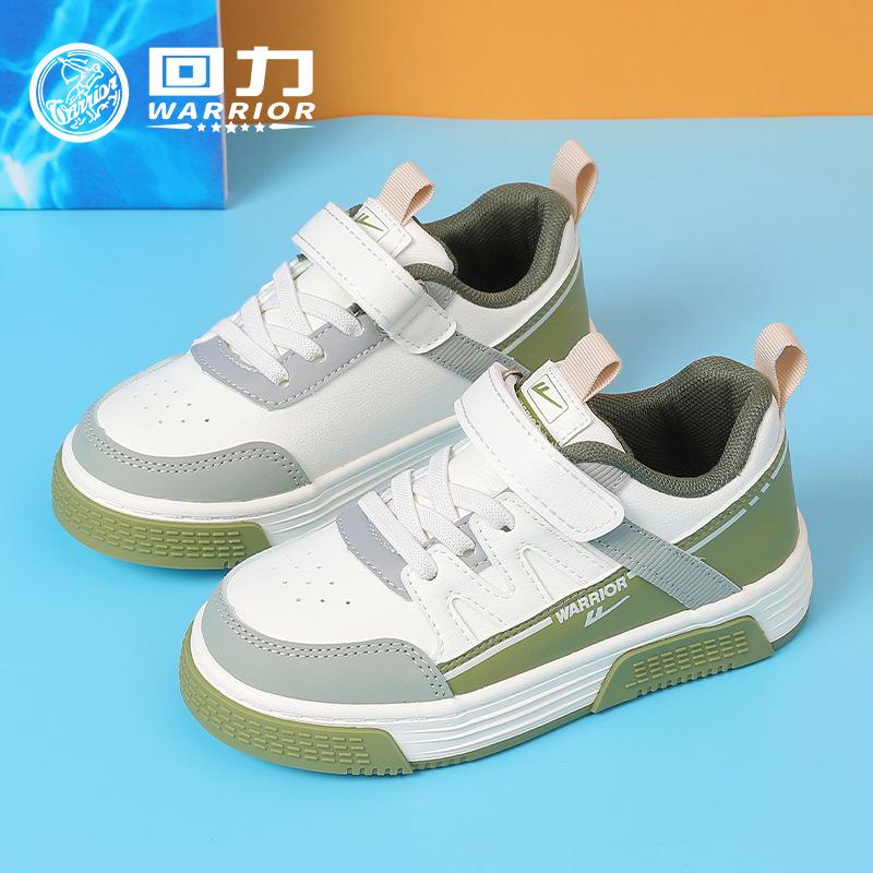 Warrior Color Matching Board Shoes Spring and Autumn New Student Versatile Casual Shoes Girls Soft-soled White Shoes