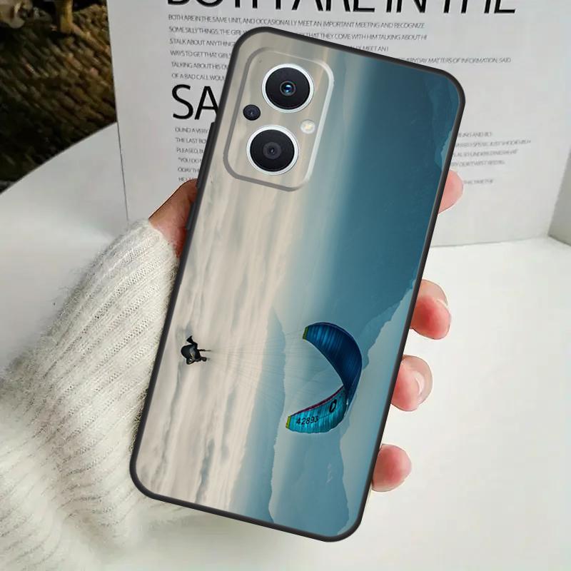 Paragliding Sport Case For OPPO Reno 12F 13F 14F 10 11 12 13 14 Pro 8T 7 8 Lite OPPO Find X6 X5 X8 X9 Pro Cover