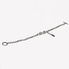 Rush Off Surgical Steel Two-Flow Chain Bracelet