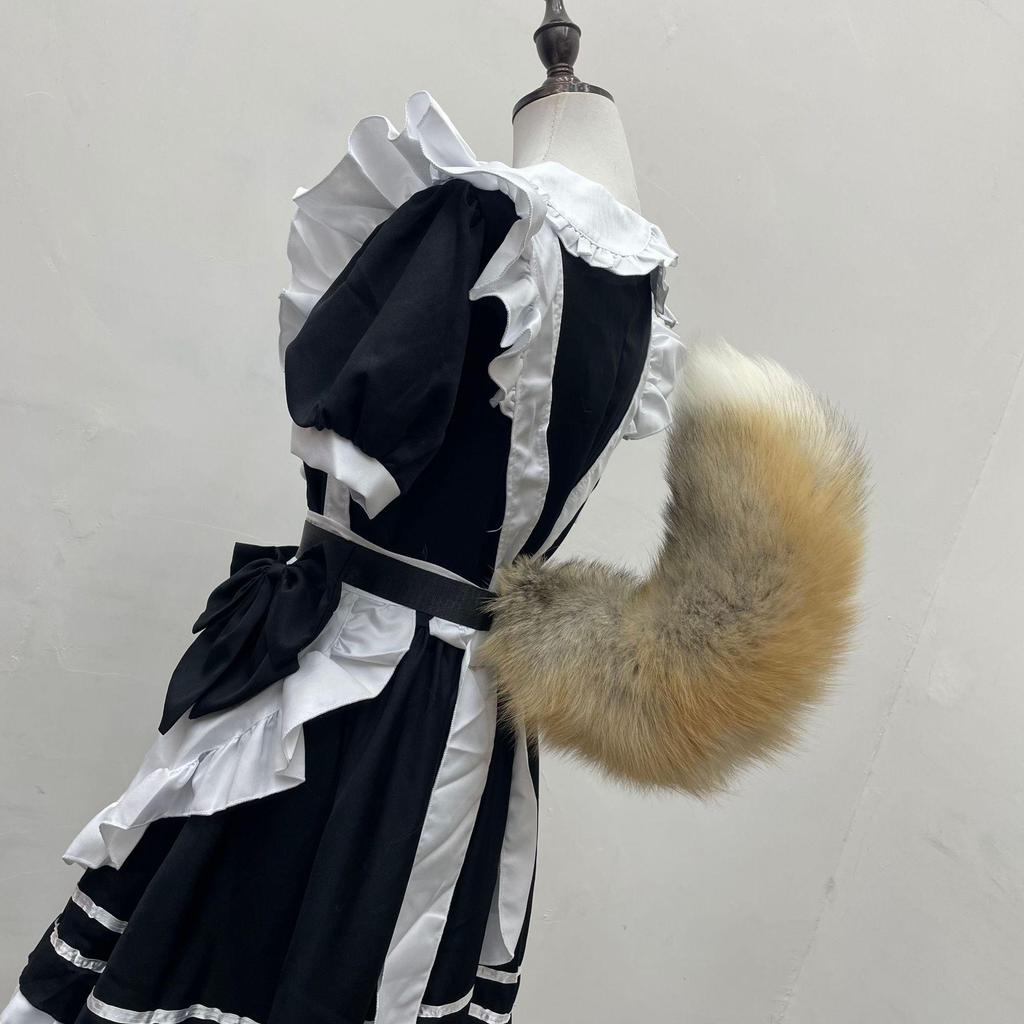 Elektrischer Wedelschwanz mit drei Geschwindigkeiten für Cosplay: Schwarzer Welpe, Kleiner Fuchs, Grauwolf