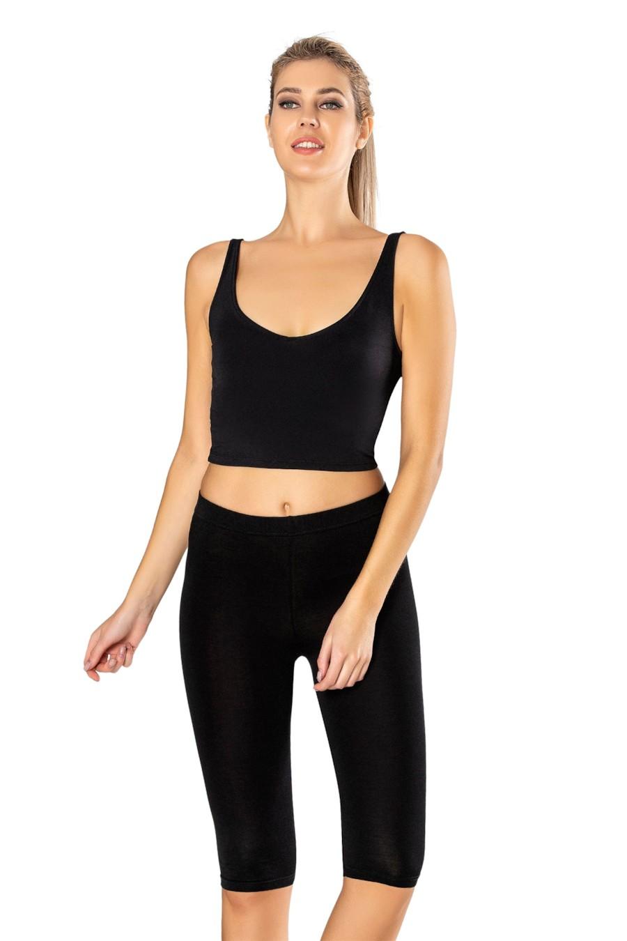 

Капрі жін. Jiber (83386) 46(L) прозорий колір чорний