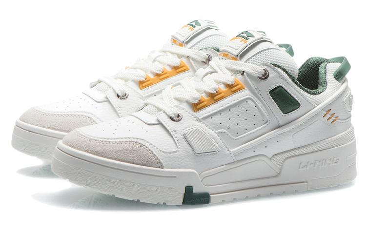 Li Ning Synthetic Leather Coverage Slip Resistant, Abrasion Resistant, Lightweight, Breathable Low top Skateboard Shoes AGCR297-5