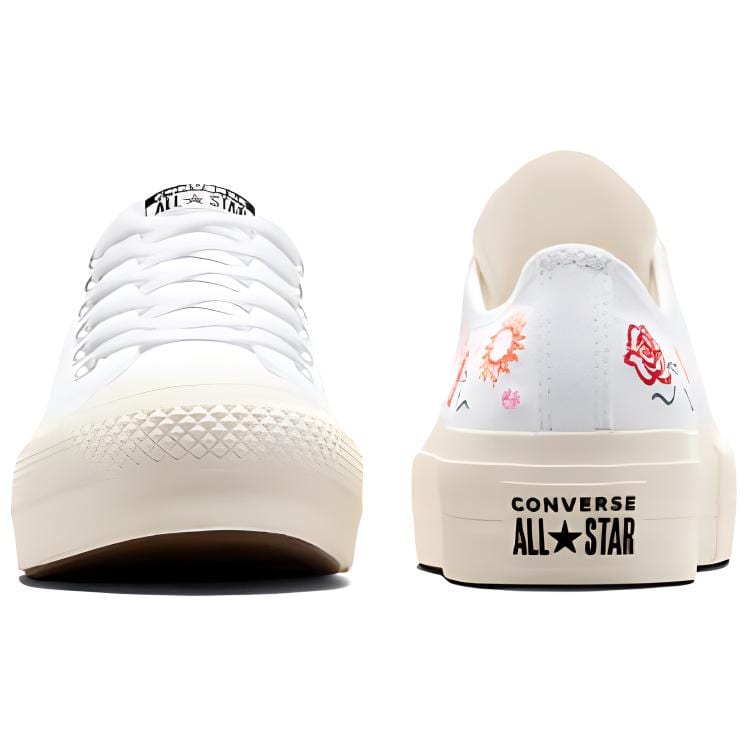 Chuck Taylor All Star Donna Converse Piattaforma Rialzata Low 'Ricamo Estivo' Donna A10822C