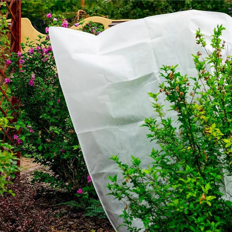 Multi-size Winter Plant Protection Bag Non-woven Plant Against Cold Warm Cover with Zipper Drawstring Vegetation Anti-Frost Bags