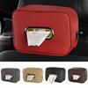 Leder Auto Taschentuchbox Minimalistische Sonnenblenden-Taschentuchbox Langlebige Taschentuch-Aufbewahrungsbox Auto Innenraum