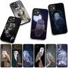 Cover for Apple iPhone 16 15 14 Plus 13 12 Mini 17 Pro Max + ProMax 16E Air 16+ 15+ Coque Phone Case Bird Owl Cute