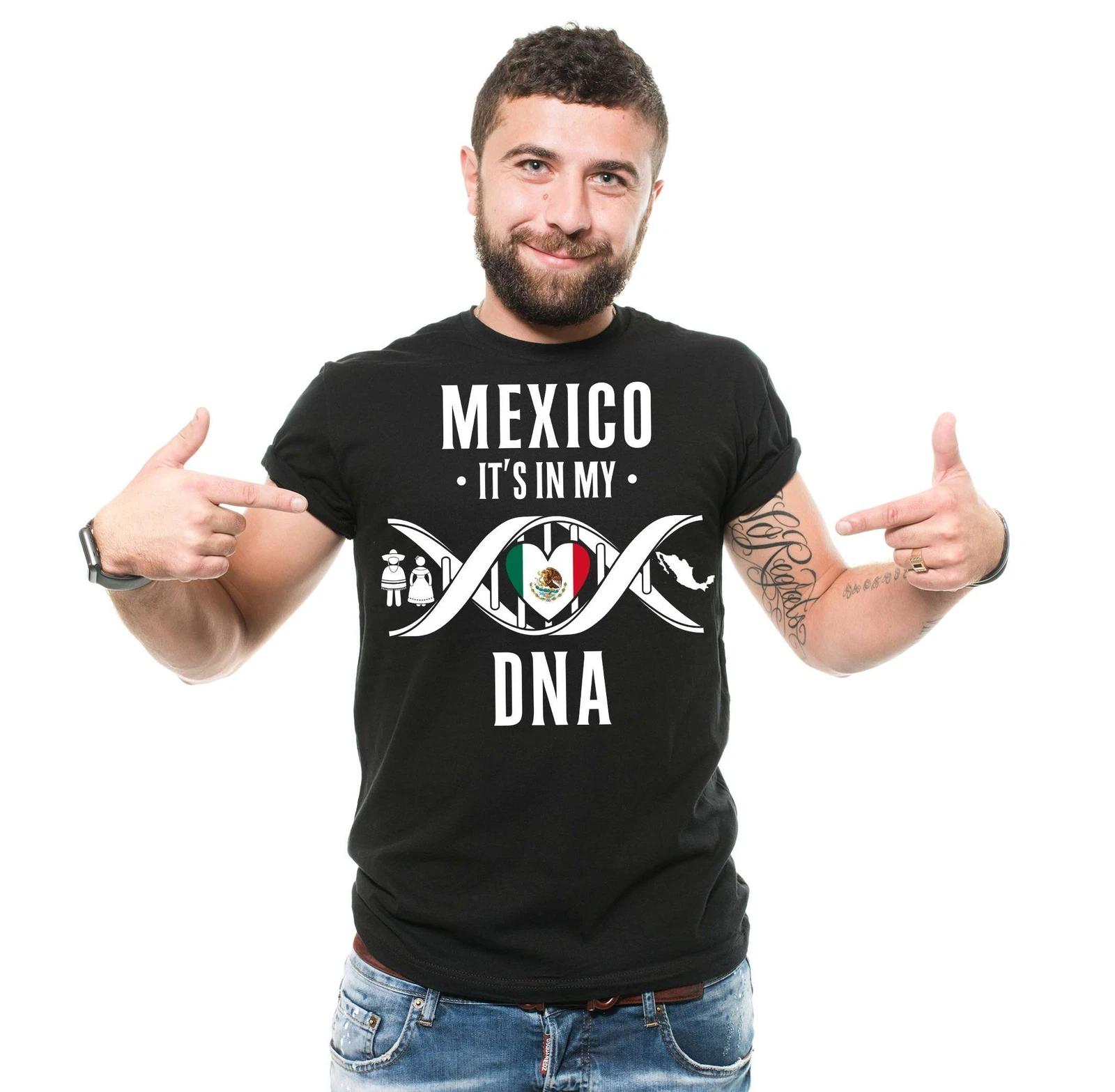 Mexico It s In MY DNA Shirt Mexico DNA T-Shirt Mexico Shirt Mexican Gifts S