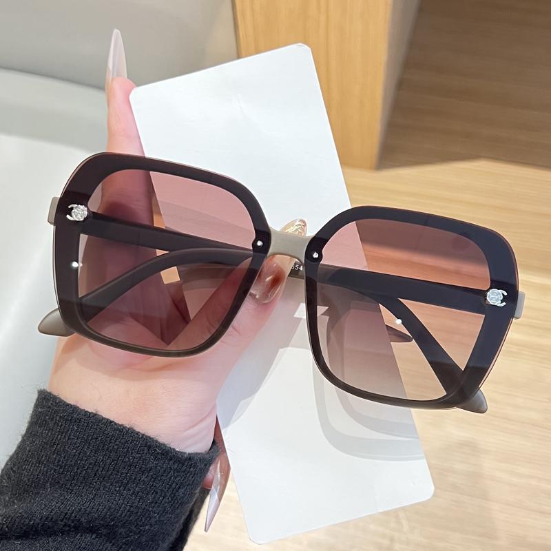 Advanced Square Sunglasses Outdoor Sunshade Sunscreen Eyewear Fashion Trendy for Men Women UV Resistant