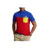 Polo Ralph Lauren SS23 Color Block Casual Short Sleeve Polo Shirt Men Polo Shirts Multicolor MNPOKNI1N822198-600