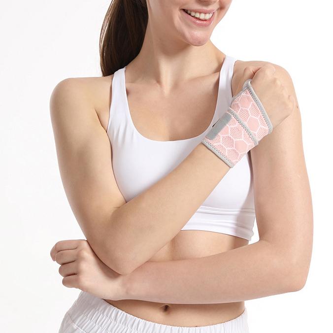 Protetores de Pulso para Esportes e Fitness Badminton Envoltório de Pulso Protetores Respiráveis Bainha Tendinosa Proteção para as Mãos Bandagem Equipamento de Fixação