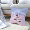 Mother's Day Pillow Peach Skin Printed Pillow Cover Sofa Cushion Cover Car Cushion Cover Home Decoration