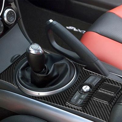 Carbon Fiber For Mazda RX8 RX-8 SE3P JMNFE 2004-2008 Car Transmission Shift Panel Sticker Trim Decals Interior Auto Accesorios