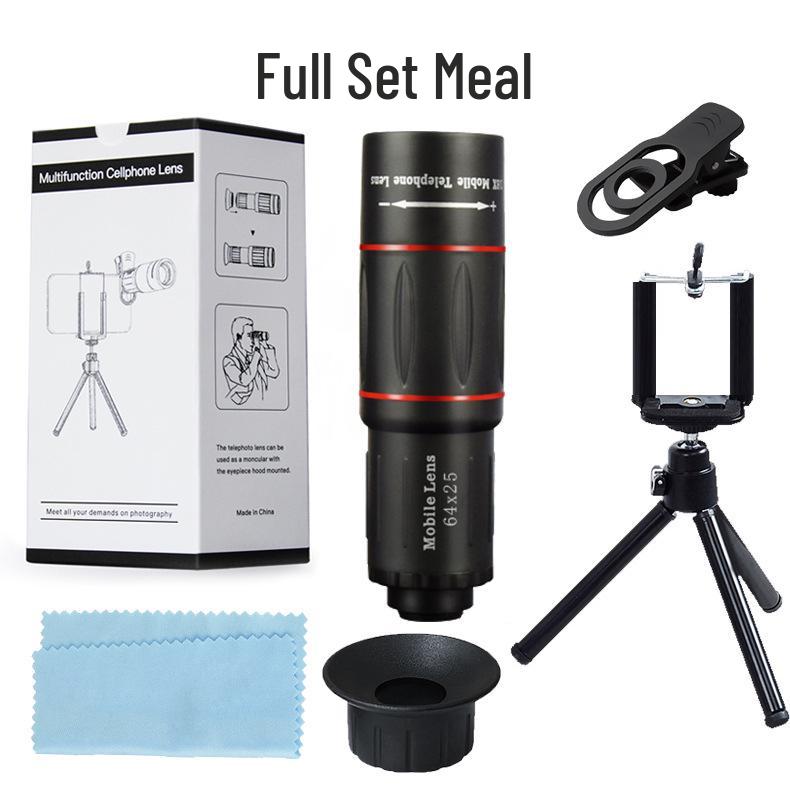 18× HD Mobile Phone Telephoto Lens for Concert & Long-Distance Photography