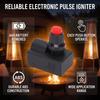Patio Heater Electronic Igniter Replacement Electronic Push Button Pulse Igniter for Pyramid Heater Mini Tabletop Gas Heater