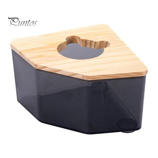 Hamster-Badezimmer, transparenter Hamster-Sandkasten, abnehmbarer Kleintier-Sandbad-Behälter, kleines Haustier