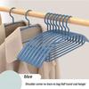 Traceless Anti-slip Semicircular Hangers Wet and Dry Plastic Hanging Accessories Space Saving Anti-deformation Hangers