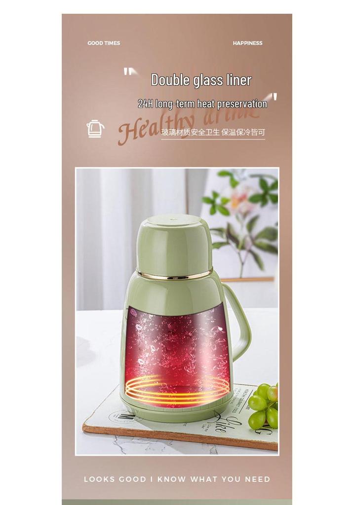 Insulated Kettle: Large Capacity Portable Thermos for Hot Water and Tea - Ideal for Dorms